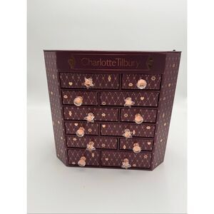 Charlotte Tilbury Advent Calendar Box Beauty Mini Drawers Box Chest